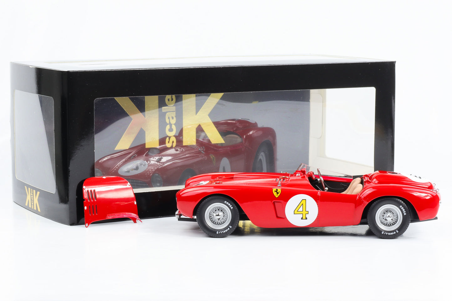 1:18 Ferrari 375 Plus #4 Winner 24h LeMans 1954 González Trintignant KK Scale