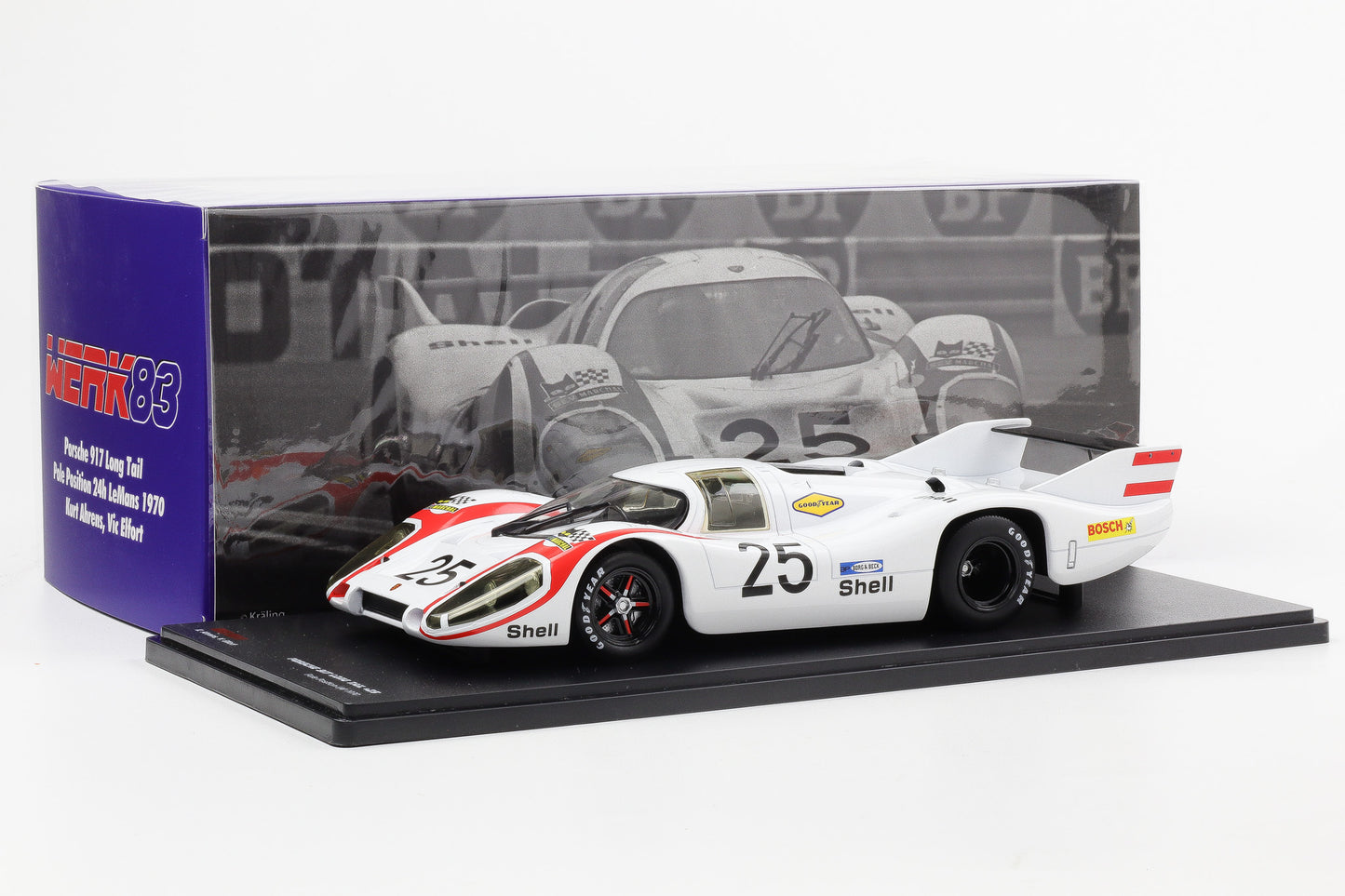 1:18 Werk83 Porsche 917 LH #25 Pole Position 24h LeMans 1970 Elford Ahrens