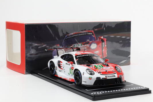 1:18 IXO Porsche 911 992 RSR #91 24h LeMans 2020 Bruni, Lietz, Makowiecki