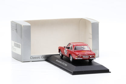 1:43 Mercedes-Benz Mercedes 230SL Pagode Rallye SPA #39 1963 red DEALER