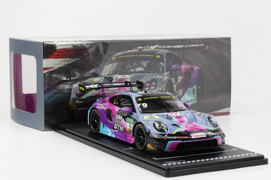 1:18 IXO Porsche 911 992 GT3 R #9 DTM 2023 Tim Heinemann