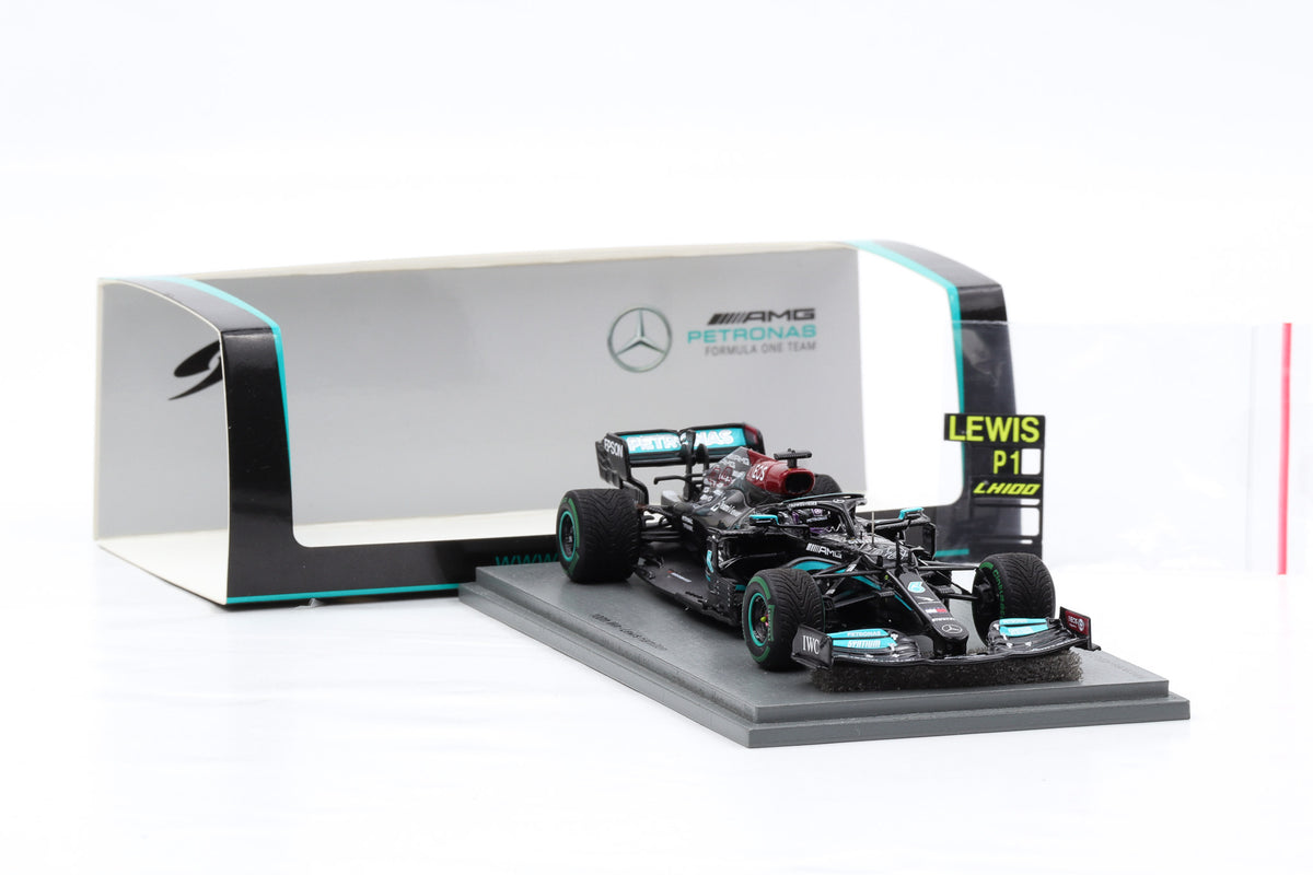 1:43 Mercedes-AMG Petronas F1 #44 W12 Hamilton Winner Russia GP 2021 Spark