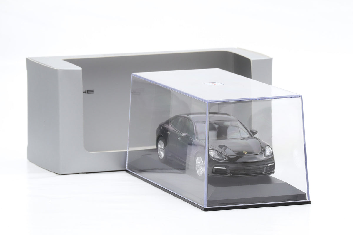 1:43 Herpa Porsche Panamera 971 Tiefschwarzmetallic 2016 WAP Dealer