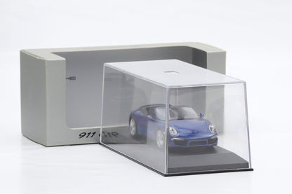 1:43 Minichamps Porsche 991 Carrera 4 Cabriolet 2012 Aquablaumetallic WAP
