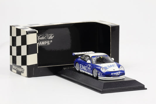 1:43 Minichamps Porsche 911 GT3 Carrera Cup 2004 EMC Araxa Racing #3 Henzler