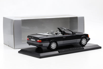 1:18 Norev Mercedes-Benz 300 CE-24 Cabriolet A124 schwarz metallic