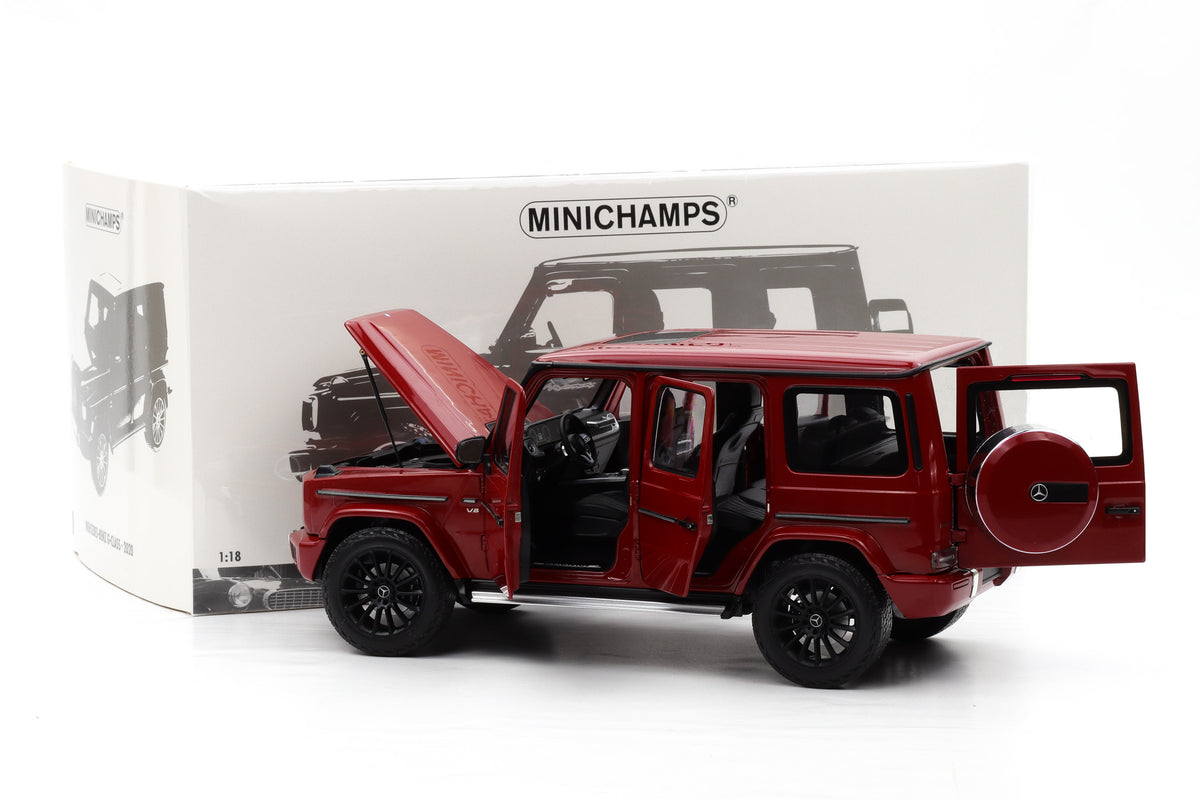 1:18 Minichamps Mercedes AMG G-Class W463 2020 rot full opening 110037101