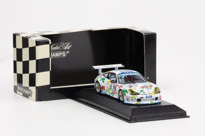 1:43 Minichamps Porsche 911 GT3 R 24h Le Mans 2000 Noel del Bello Racing