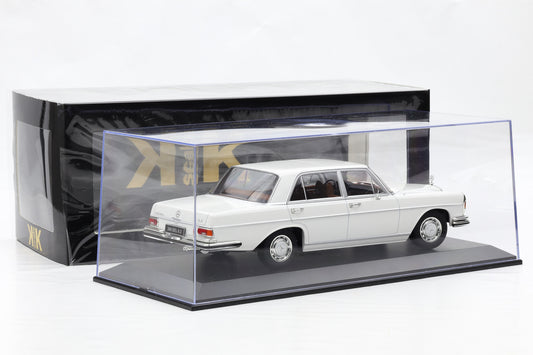 1:18 Mercedes-Benz 300 SEL 6.3 W109 1967-1972 weiß KK-Scale + Vitrine