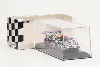 1:43 Minichamps Porsche 911 GT3 R Ping Police  Slooten Luhr ADAC GT Masters  2019