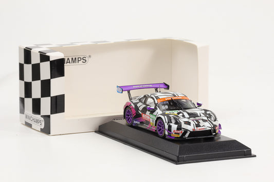 1:43 Minichamps Porsche 911 GT3 R Ping Police  Slooten Luhr ADAC GT Masters  2019