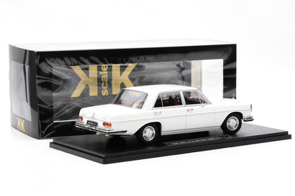 1:18 Mercedes-Benz 300 SEL 6.3 W109 1967-1972 weiß KK-Scale + Vitrine