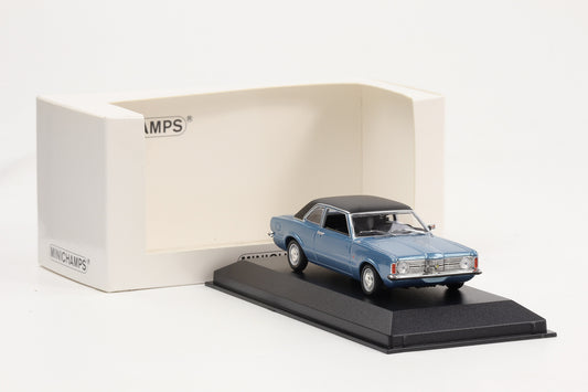1:43 Minichamps Ford Taunus 1970 blau metallic Limited Edition 500 Stk.