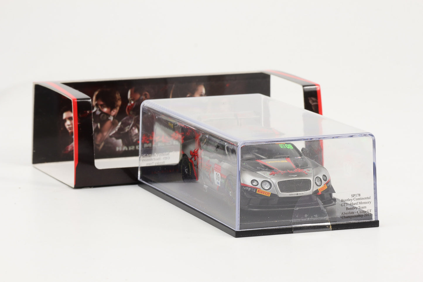 1:43 Spark Bentley Continental GT3 Hard Memory Bentley Team Absolute China GT 2017