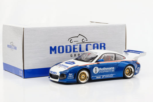 1:18 Porsche 911 997 RWB Old & New Rothmans weiss-blau MCG diecast
