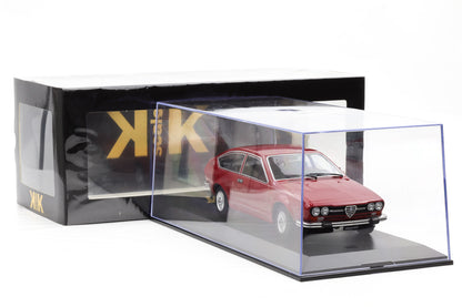1:18 Alfa Romeo Alfetta 2000 GTV 1976 Giugiaro Design KK Scale + Vitrine
