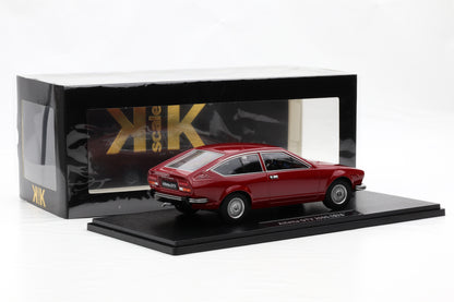 1:18 Alfa Romeo Alfetta 2000 GTV 1976 Giugiaro Design KK Scale + Vitrine