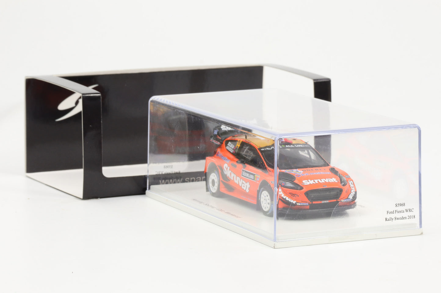 1:43 Spark Ford Fiesta WRC Rally Sweden 2018 #14 Solberg Menkerud S5968