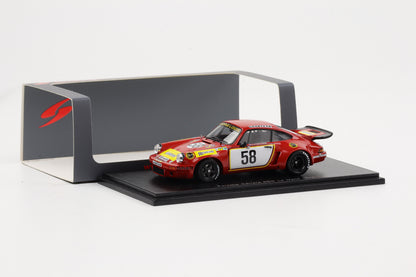 1:43 Spark Porsche Carrera RSR #58 Fitzpatrick v. Lennep Schurti Le Mans 1975