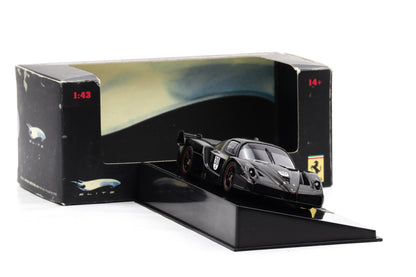 1:43 Hot Wheels Elite Ferrari FXX schwarz #30 Michael Schumacher N5591