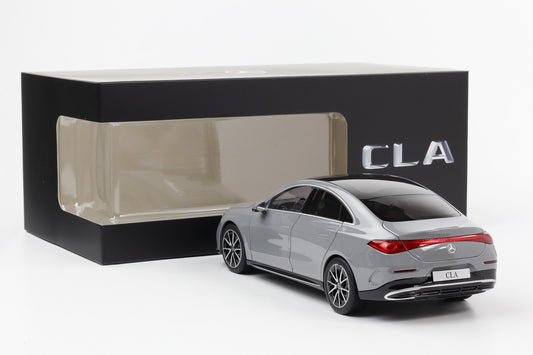 1:18 NZG Mercedes Benz CLA Coupe 2025 Modell C174 alpingrau Dealer