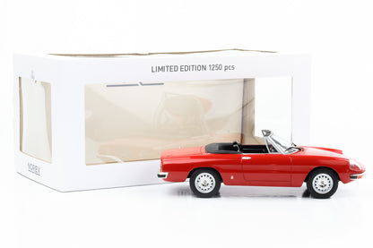 1:18 Alfa Romeo 2000 Spider 1979 red with removable soft top Norev 187880