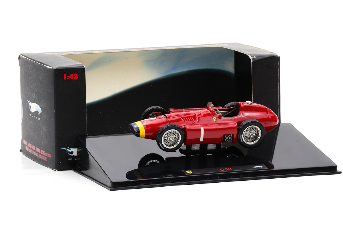 1:43 Hot Wheels Elite Ferrari D50 Fangio rot Formel 1 P9947