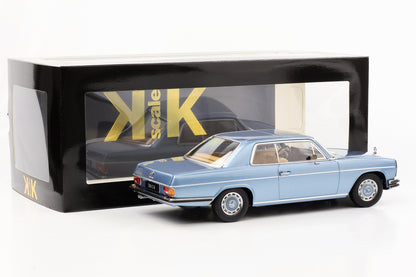 1:18 Mercedes-Benz 280C/8 Coupe W114 1969 metallic hellblau KK-Scale