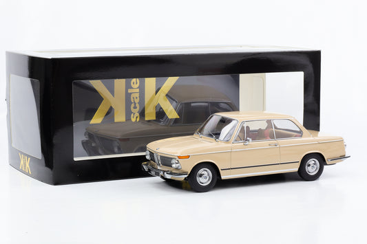 1:18 BMW 1602 Serie 1 1971 beige KK-Scale pressofuso