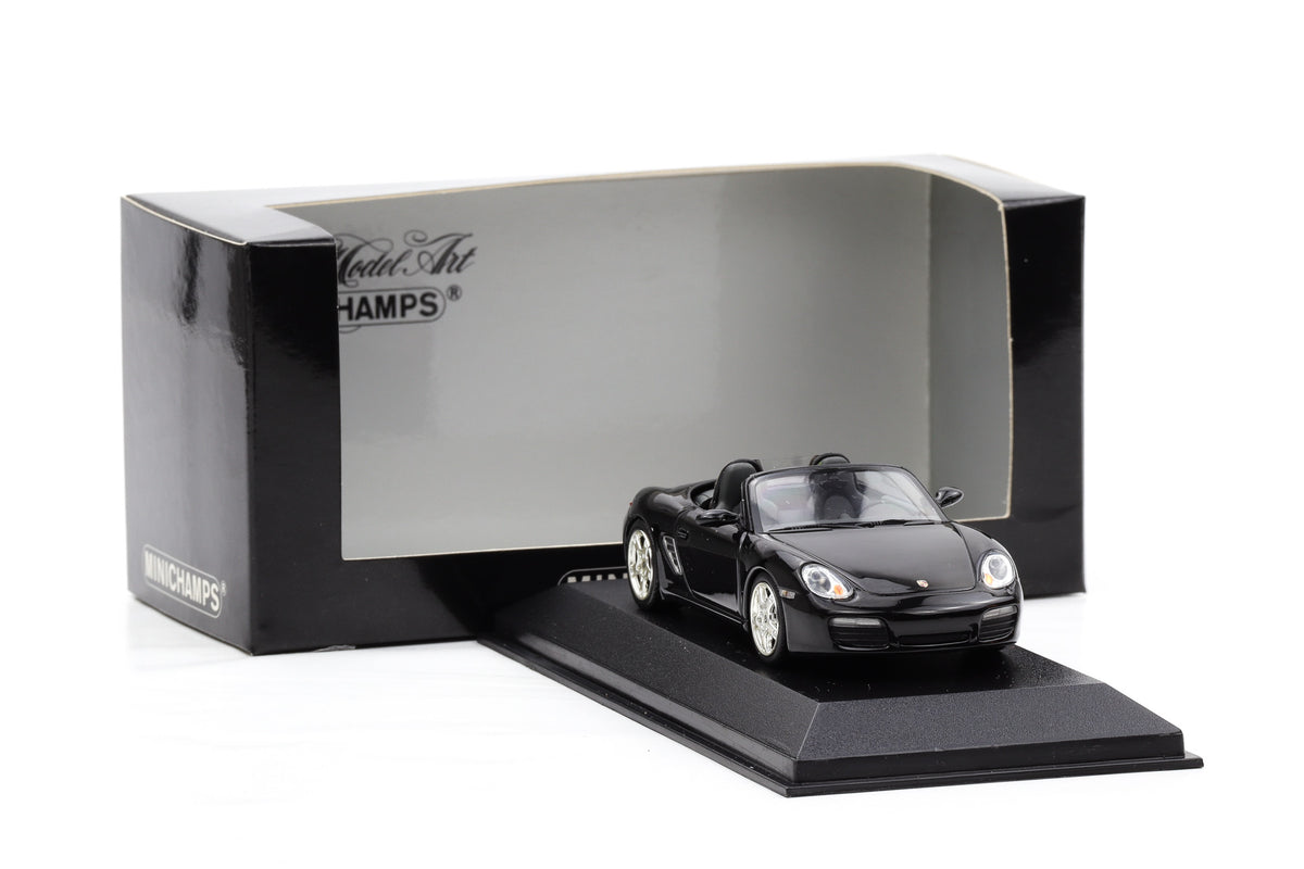 1:43 Minichamps Porsche Boxster S 987 basaltschwarz metallic 2005