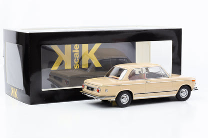 1:18 BMW 1602 Serie 1 1971 beige KK-Scale diecast