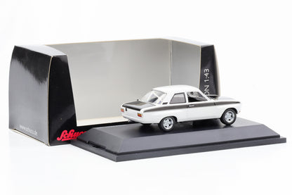 1:43 Opel Ascona A Sport weiss-schwarz Schuco diecast