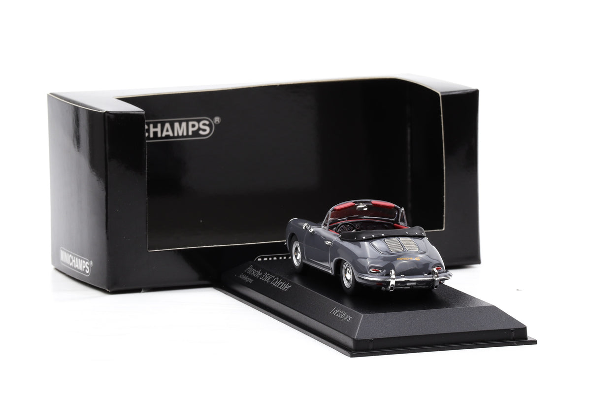 1:43 Minichamps Porsche 356C Cabrio Cabriolet Schiefergrau 1965