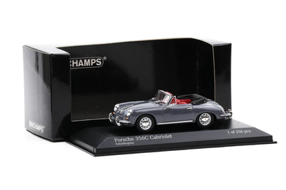 1:43 Minichamps Porsche 356C Cabrio Cabriolet Schiefergrau 1965