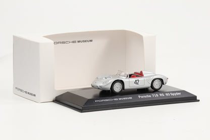 1:43 Porsche 718 RS 60 Spyder #42 1959 diecast Museum MAP