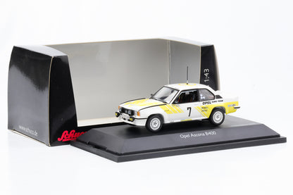 1:43 Opel Ascona B400 #7 Kullang weiss-gelb Schuco diecast 05523