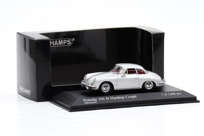 1:43 Minichamps Porsche 356 B Hardtop Coupe Silbermetall 1960