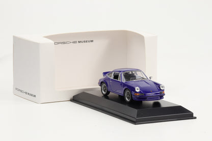 1:43 Porsche 911 Carrera RS 2.7 1973 dunkelblau diecast Museum MAP