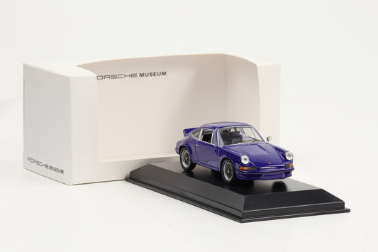 1:43 Porsche 911 Carrera RS 2.7 1973 dunkelblau diecast Museum MAP