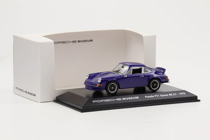 1:43 Porsche 911 Carrera RS 2.7 1973 dunkelblau diecast Museum MAP