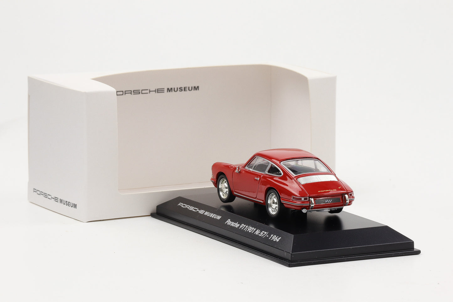 1:43 Porsche 911 901 Coupe Nr.57 1964 rot diecast Museum MAP