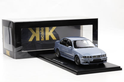1:18 BMW M5 E39 Saloon 1998 silverstone metallic KK-Scale diecast