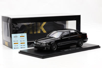 1:18 BMW M5 E39 Saloon 1998 schwarz KK-Scale diecast