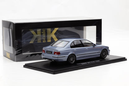 1:18 BMW M5 E39 Saloon 1998 silverstone metallic KK-Scale diecast