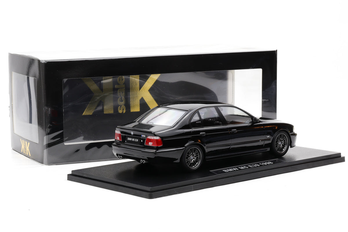 1:18 BMW M5 E39 Saloon 1998 schwarz KK-Scale diecast