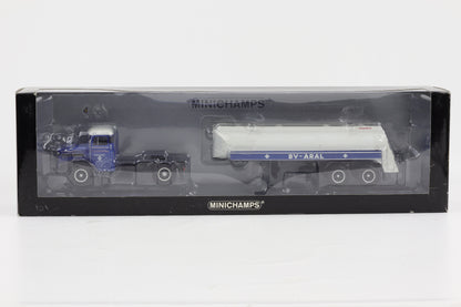 1:43 Minichamps LKW MAN F8 Tanksattelzug ARAL