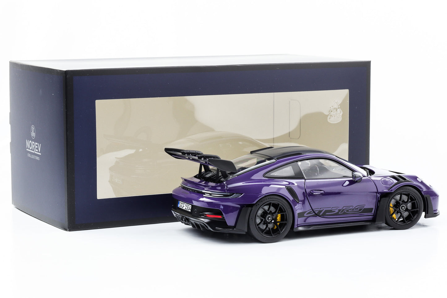 1:18 Porsche 911 992 GT3 RS 2022 Ultraviolet Norev Exclusive 187368