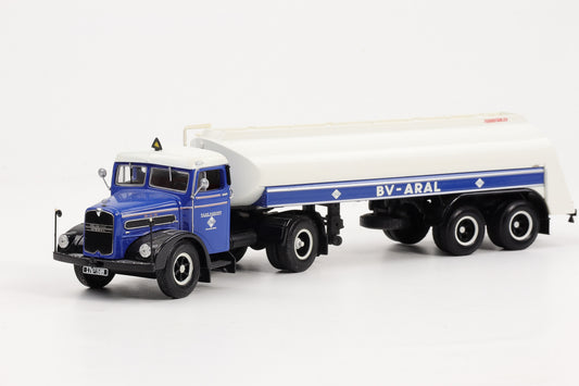 1:43 Minichamps LKW MAN F8 Tanksattelzug ARAL
