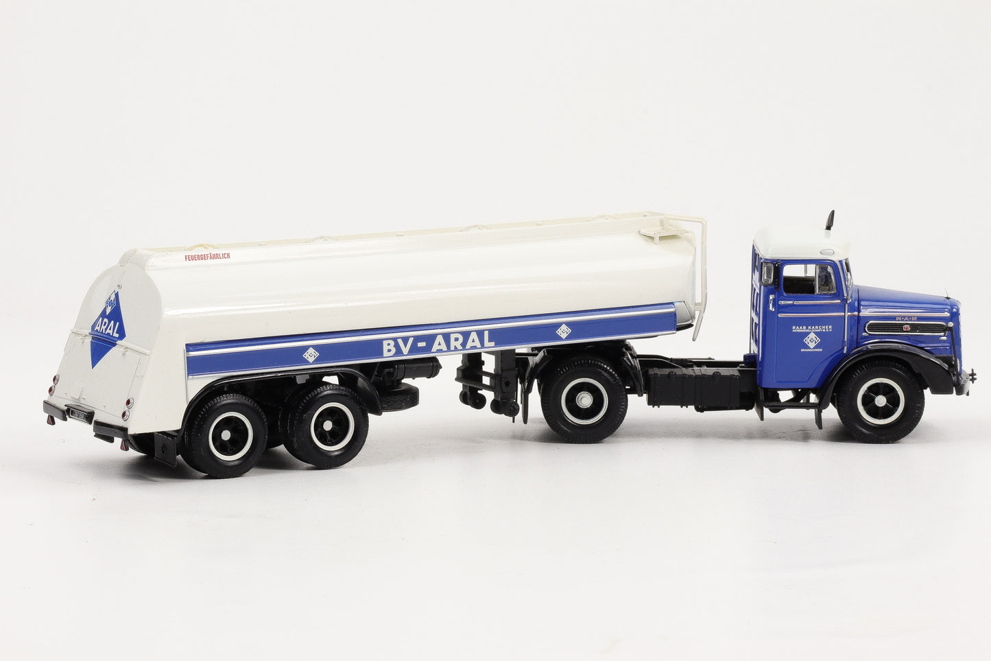 1:43 Minichamps LKW MAN F8 Tanksattelzug ARAL