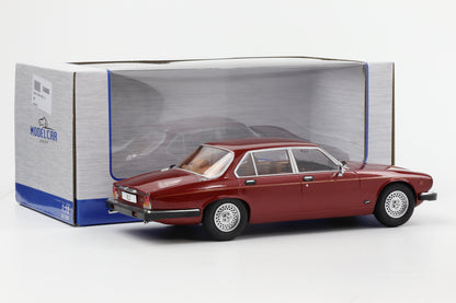 1:18 MCG Jaguar XJ6 Series III 1979 rot metallic 1:18 diecast